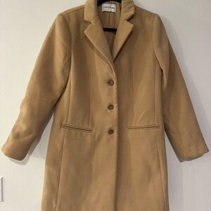 Women's Tan Coat